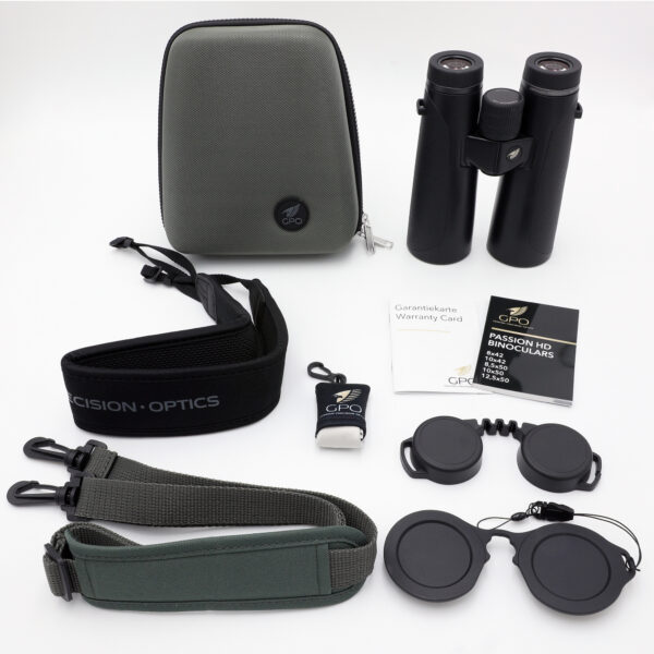 GPO Passion HD 10x50 Binoculars SKU# 801015 - Accessories