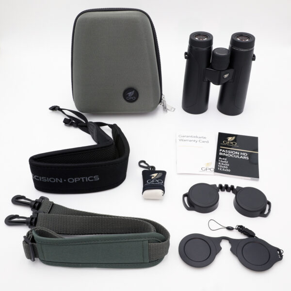 GPO Passion HD 8x42 Binoculars - SKU# 801007 - Accessories